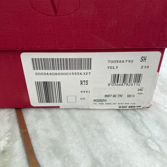 Valentino Rockstud Thong Flip Flops (Size 37) - Picture 8 of 8